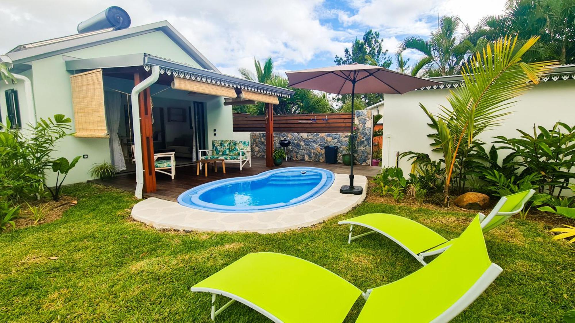 Bungalow Citronnelle Saint Pierre Extérieur photo